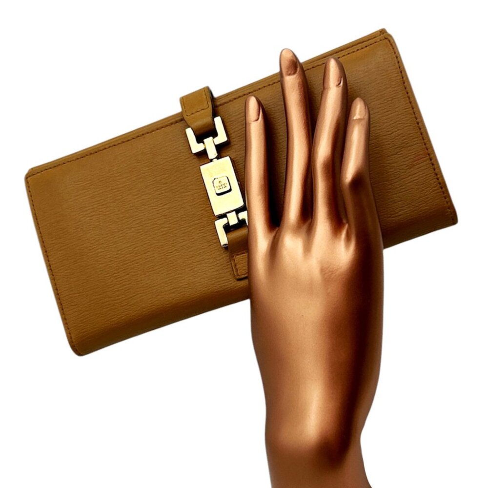 Gucci Jackie Leather Long Wallet